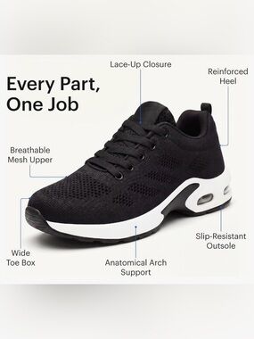 Orthora Orthopedic Shoes Black Size 36 NEW IN PACKAGE